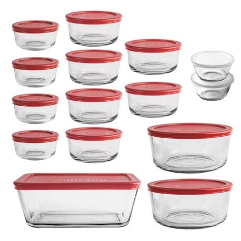 Anchor Hocking Glass Storage Containers With Lids - Glass Designs