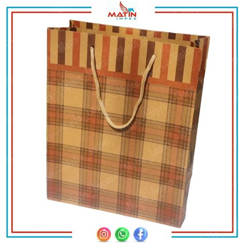 Matin Impex Standard Paper Gift Bag For Gifting Capacity Assorted At