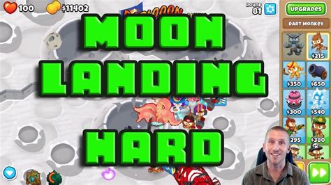 Bloons Td Moon Landing Hard Walkthrough Youtube