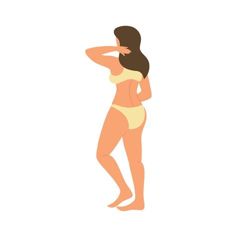 Woman In Bikini Vector Art At Vecteezy