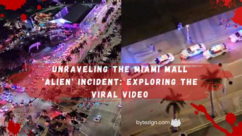 Unraveling The Miami Mall Alien Incident Exploring The Viral Video