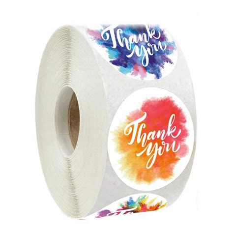 Thank You Stickers Niska Cena Na Allegro Pl