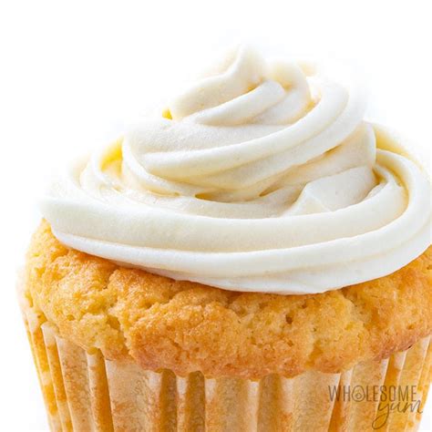 Low Carb Keto Cream Cheese Frosting Recipe (VIDEO) | Wholesome Yum