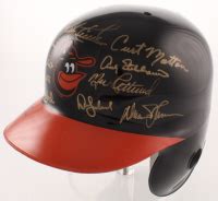 Baltimore Orioles Full Size Batting Helmet Signed By With