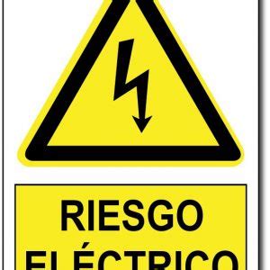 Cartel Riesgo El Ctrico Evita Accidentes