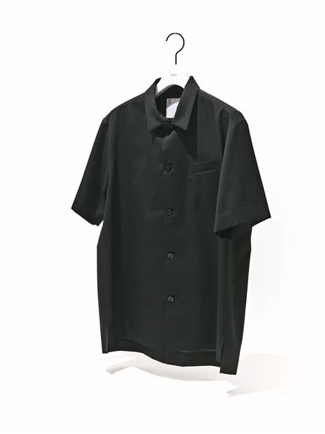 Suiting Shirt Sacai Official Store サカイ オフィシャル