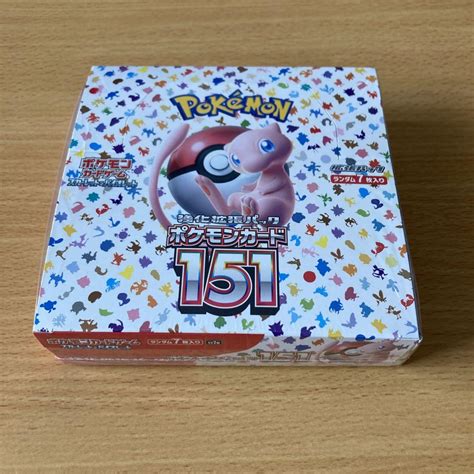 ポケモンカード151 Box シュリンク付き ポケモンカードゲーム