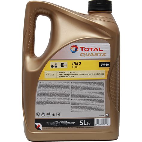 Total Quartz INEO First 0W 30 5 Liter 183106