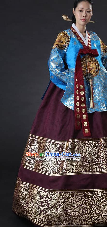 Dangui Korean Royal Costumes Traditional Korean Queen Princess Ceremony