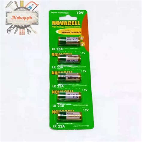 Lr A V Novacell High Voltage Alkaline Battery For Car Key Doorbell