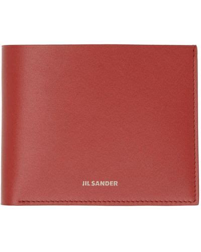 Red Jil Sander Accessories For Men Lyst