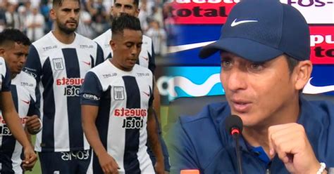 Alianza Lima Guillermo Salas Confiesa Que Hay Futbolistas Molestos