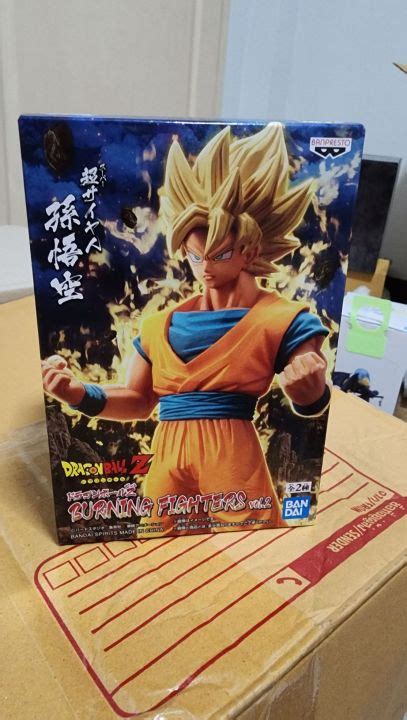 ของแท BANPRESTO DRAGON BALL Z BURNING FIGHTERS VOL 2 SON GOKU