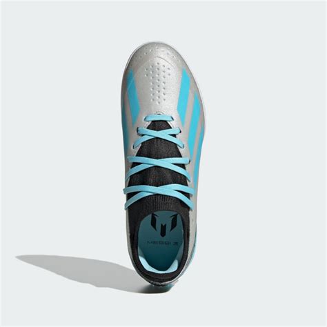 adidas X Crazyfast Messi.3 Turf Boots - Silver | adidas UAE