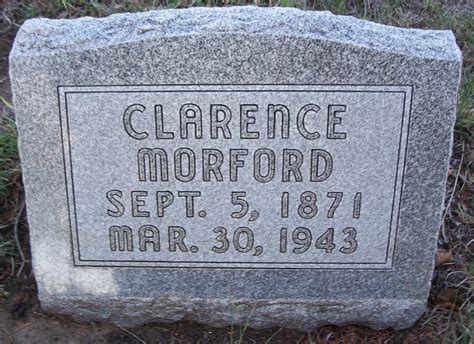 Clarence Morford M Morial Find A Grave