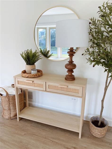 Console Table Drawer Sofa Side Curated On Ltk In Entry Table