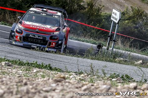 Lefebvre Stéphane Moreau Gabin Citroën C3 WRC RallyRACC Catalunya