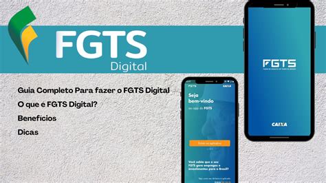 321bank Guia Completo Para Fazer O Fgts Digital Passo A Passo E