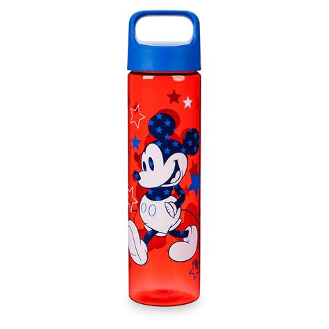 Mickey Mouse Americana Water Bottle Large Here Now Dis Merchandise News