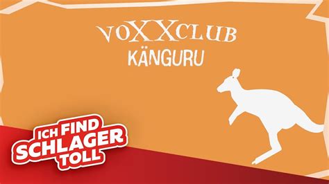 voXXclub Känguru Lyric Video YouTube