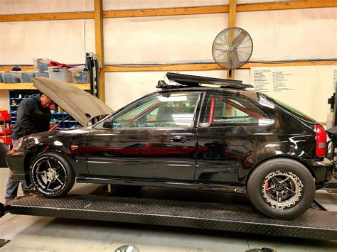 Civette Ls Swapped Honda Civic With Corvette Drivetrain Honda Tech