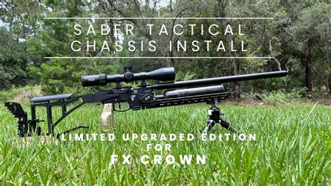 Saber Tactical 2023 Limited Edition Chassis Installation For The FX