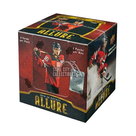 2019 20 Upper Deck Allure Hockey Hobby Box Steel City Collectibles