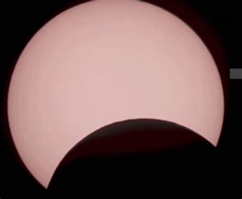 Eclipsa De Soare Vizibil Din Partea De Nord A Rom Niei Video