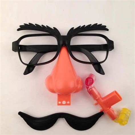 Cute Eye Glasses Nose Mustache Clown Eyeglasses For Fancy Dress Props Party Favors T