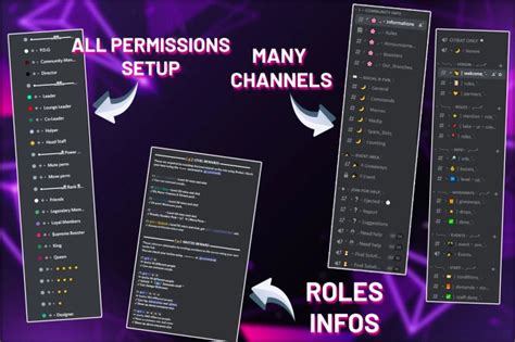 Professionally Set Up Custom Discord Server By Designercool Fiverr