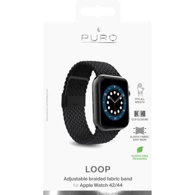 Puro Apple Watch Loop Adjustable Braided Fabric Band 38 40 41 Mm