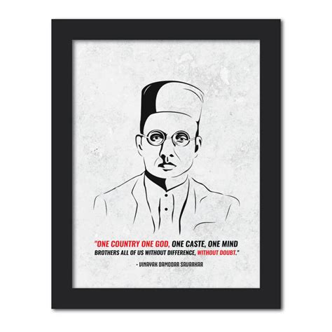 Vinayak Damodar Savarkar Portrait Painting - Tenorarts