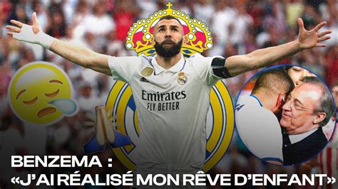 Le Discours Mouvant De Karim Benzema Pour Son D Part Du Real Madrid