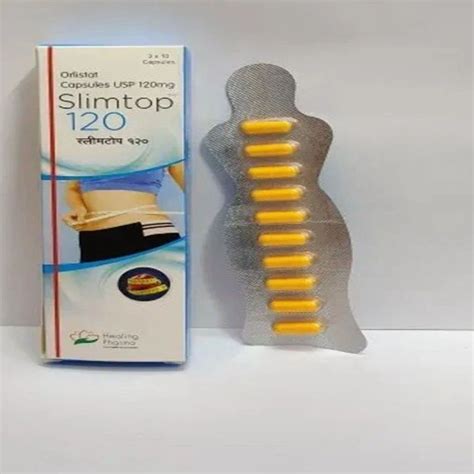 Slimtop 120mg Capsule at Rs 660/stripe | Orlistat Capsules in Nagpur ...