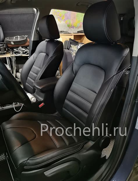 Kia Sportage 4. Каркасные PRO'чехлы. Экокожа или алькантара ...