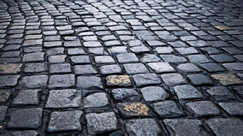 Premium AI Image | a cobblestone road with a cobblestone