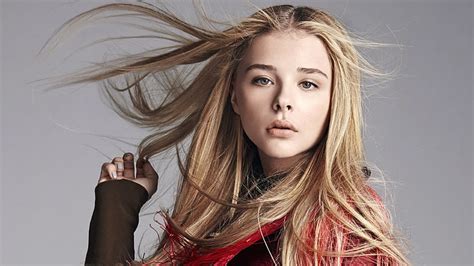 Girl Blonde Chloe Moretz Actress Model Celebrity HD Wallpaper