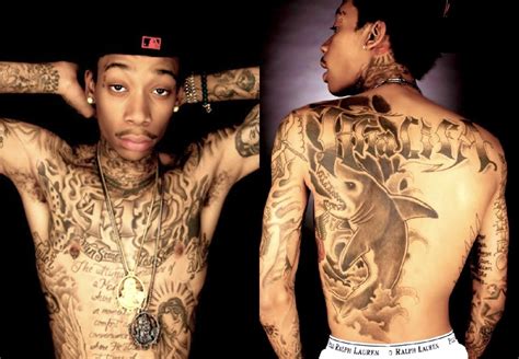 Wiz Khalifa Tattoos - adrianatudem tattoo