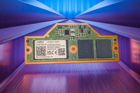 Micron Lpcamm With Lpddr X Memory Debuts In Lenovo S Thinkpad P Gen