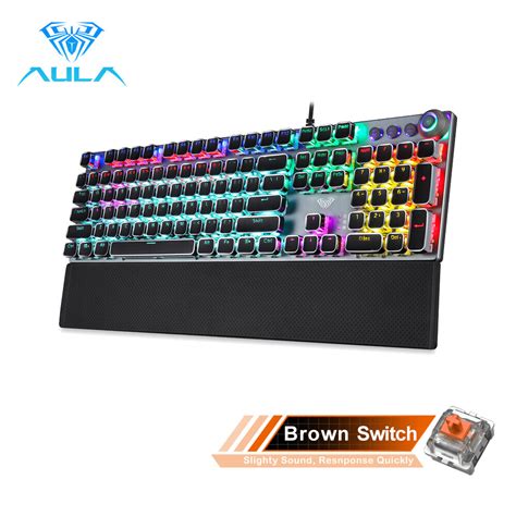 Aula F F Punk Mechanical Gaming Keyboard With Backlit