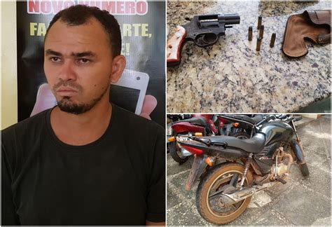 Blog do Gilberto Lima Assaltante e homicida é preso revólver e