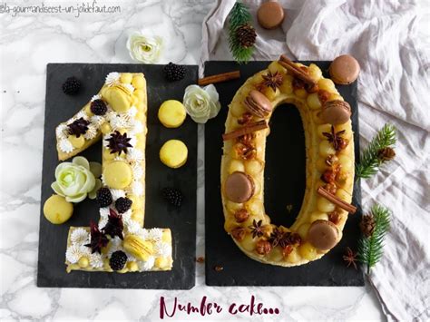 Number Cake Au Citron Meringu