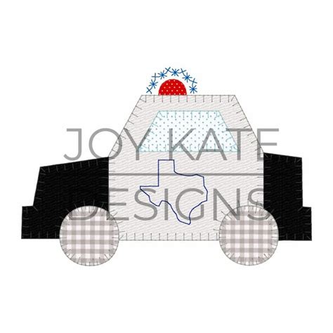 Texas Trooper Blanket Stitch Applique Design Joy Kate Designs