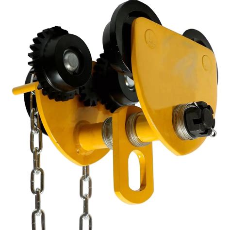 Ручная каретка OCALIFT 1 т, 9 м, тип GCL, тележка на двутавр с ручным ...