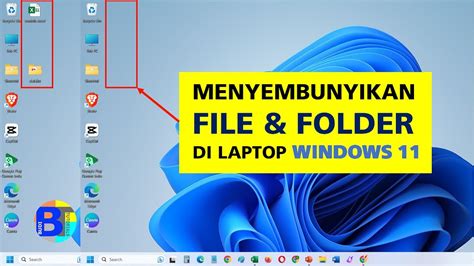 Cara Menyembunyikan Folder Dan File Di Laptop Windows 11 Youtube