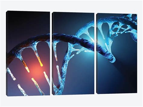 DNA Strand Art Print by Johan Swanepoel | iCanvas