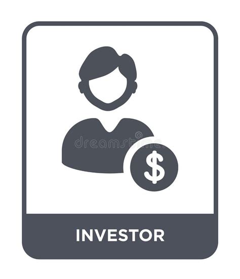 Investor Icon In Trendy Design Style Investor Icon Isolated On White