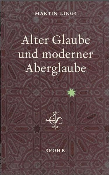 A Book Cover With The Title After Glaube And Moderner Abergaue