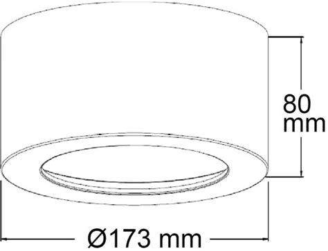 Isoled Led Aufbauleuchte Luna W Wei Indirektes Licht Warmwei