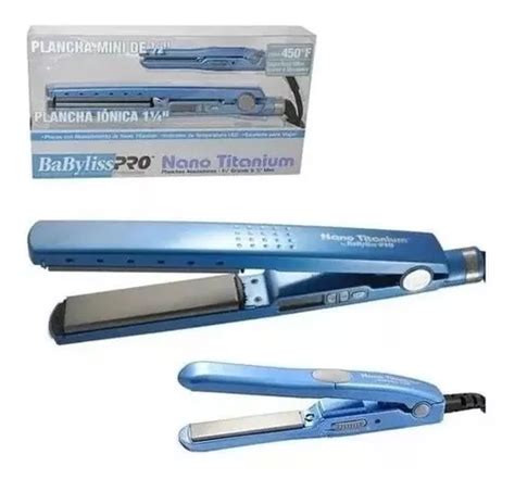 Plancha Babyliss Pro Nano Titanium Mas Mini Plancha Viajera Mercadolibre